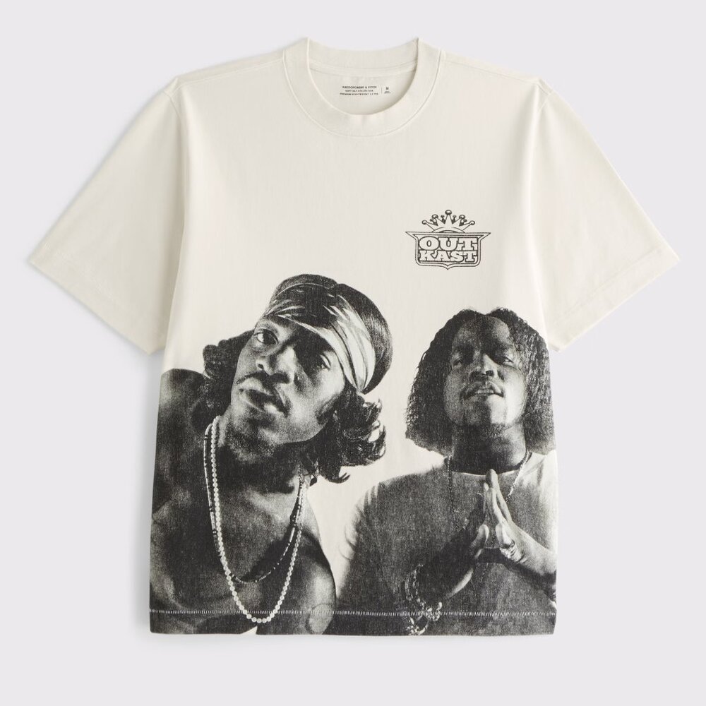 Abercrombie & Fitch Men's Premium Heavyweight 2.0 Outkast Graphic Tee